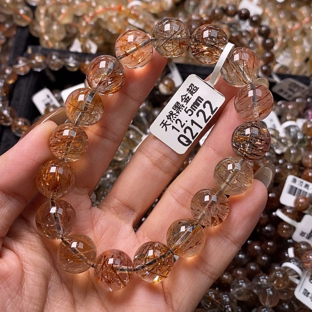 未镶嵌水晶手链水