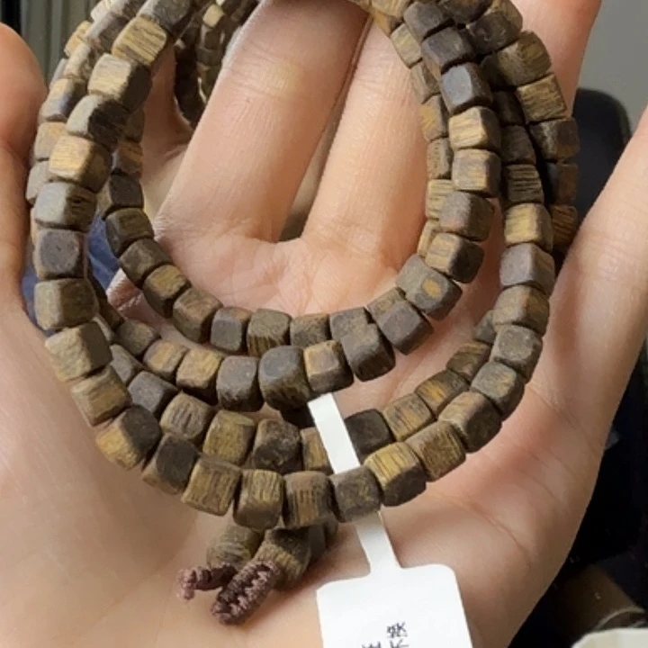 沉香手串奇楠沉香小方糖手串