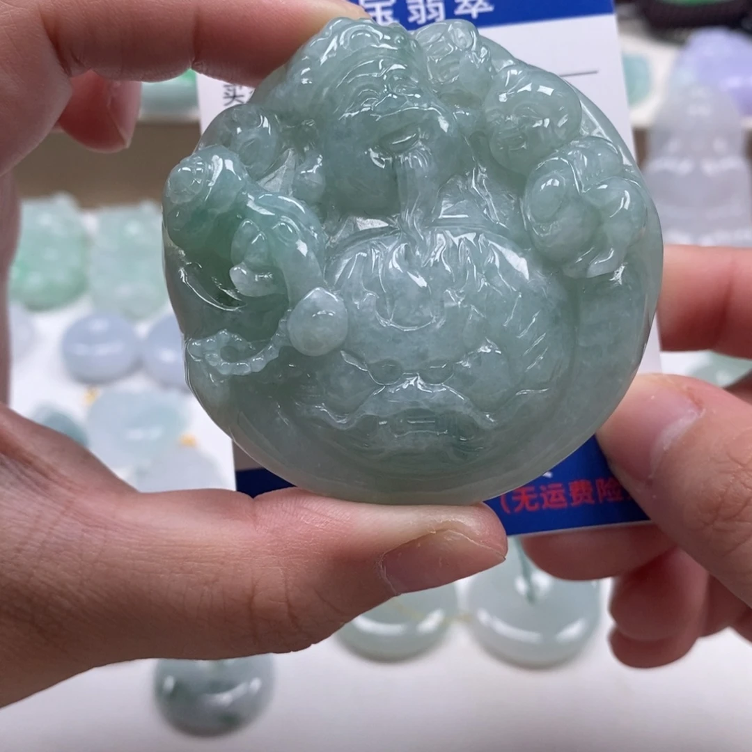 翡翠未镶嵌颈饰天然翡翠