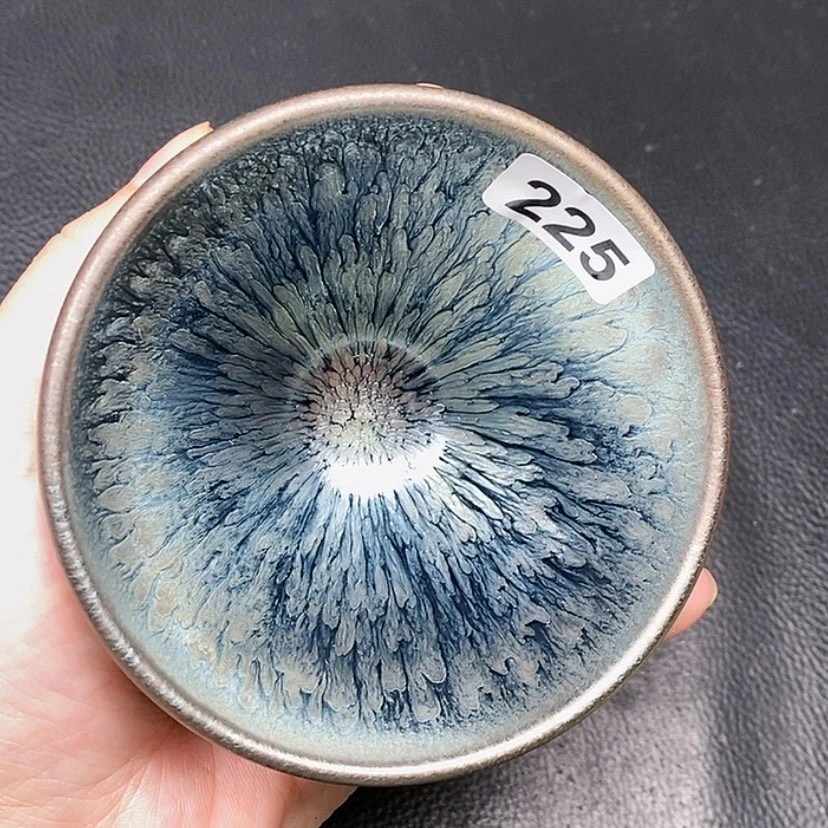 【闪购商品】茶盏全手工原矿釉放漏