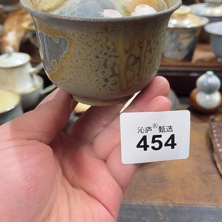 沁庐柴窑古法柴烧全手工茶具