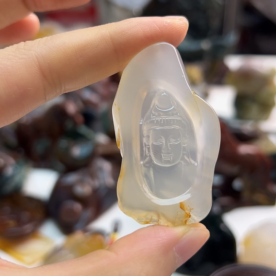 玛瑙/玉髓未镶嵌颈饰