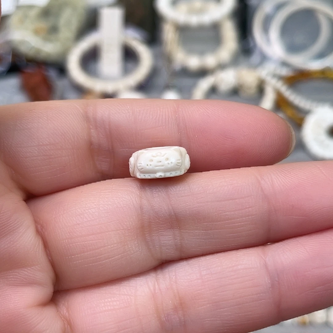 猛犸象牙手串/手链/手镯猫墩墩