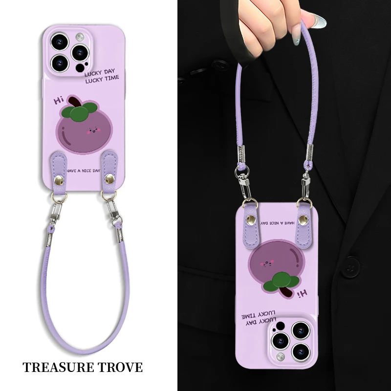 适用于苹果16华为OPPO小米VIVO高颜值创意小众软菲林手机壳CA1114