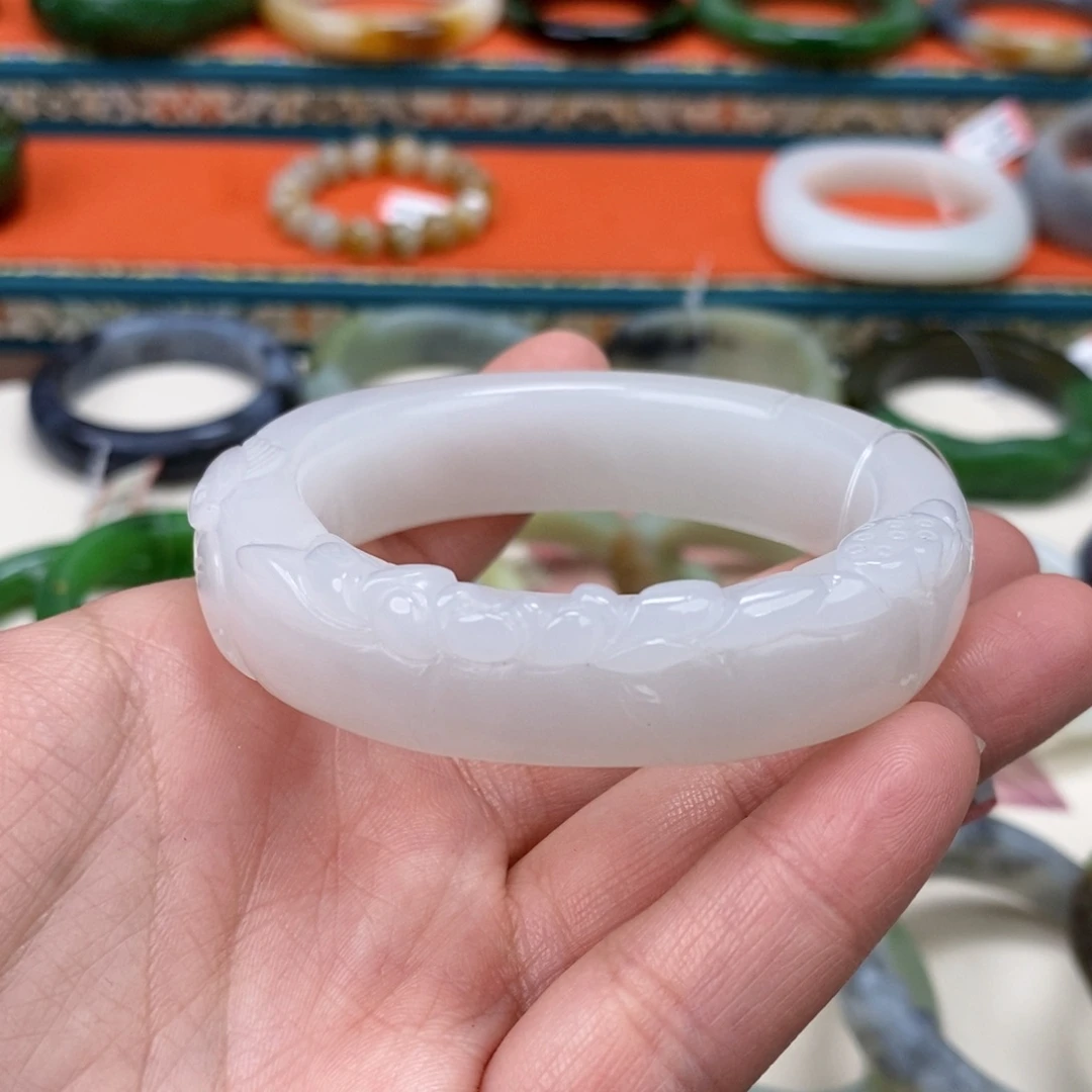 和田玉手镯52.5未镶嵌a**i