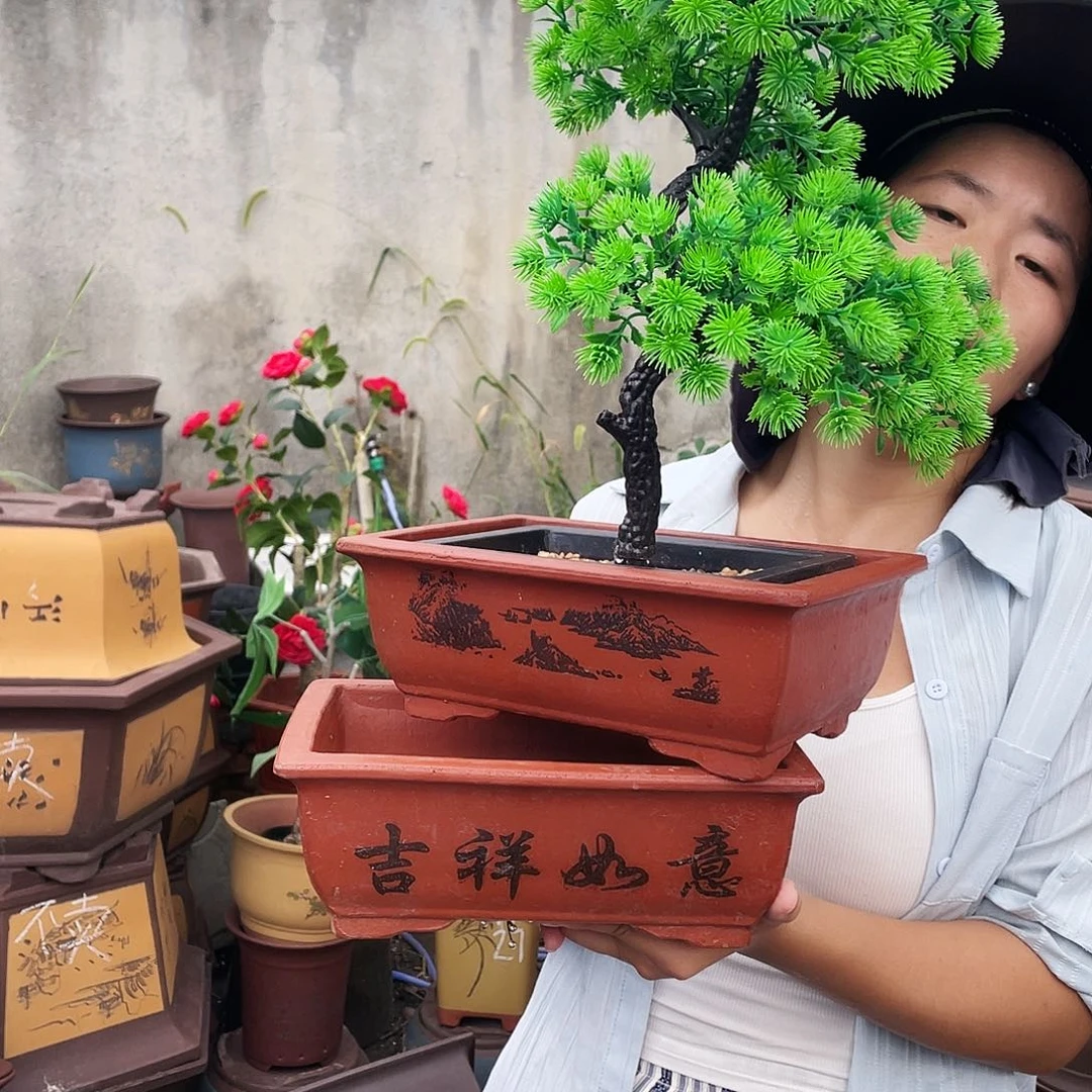 26+26红马槽花盆花盆花盆