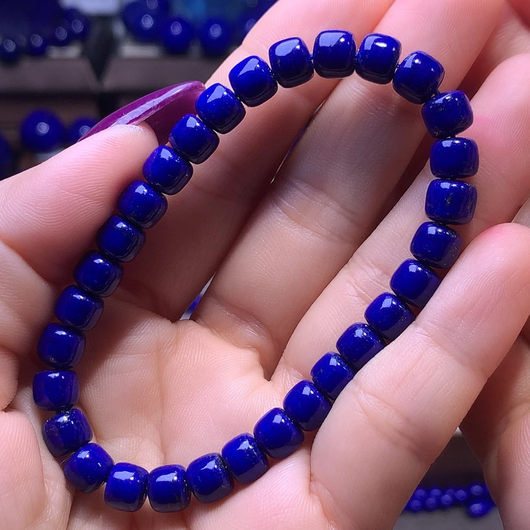 青金石未镶嵌7m老型精品