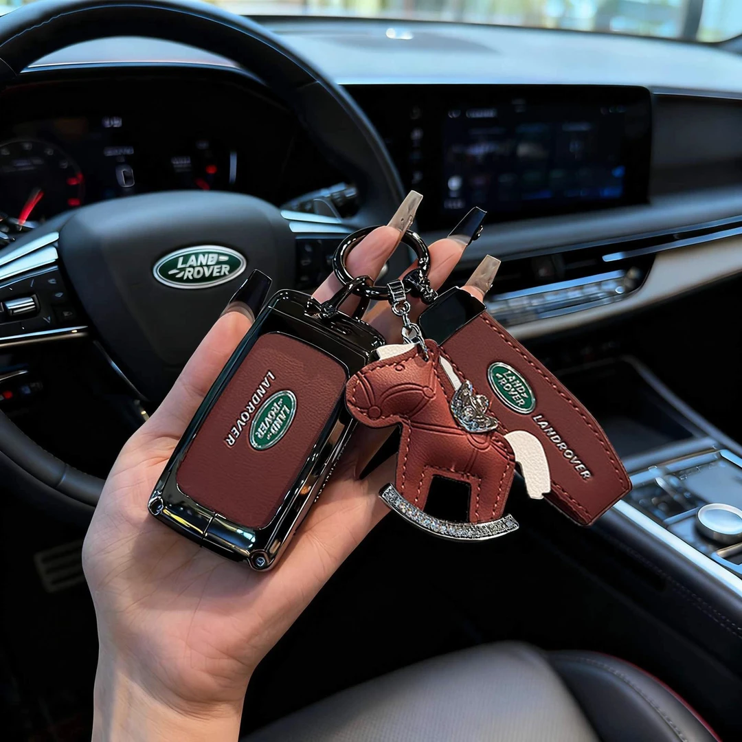 路虎揽胜钥匙套极光l星脉车神行发现5/4运动版卫士揽运高端壳扣男