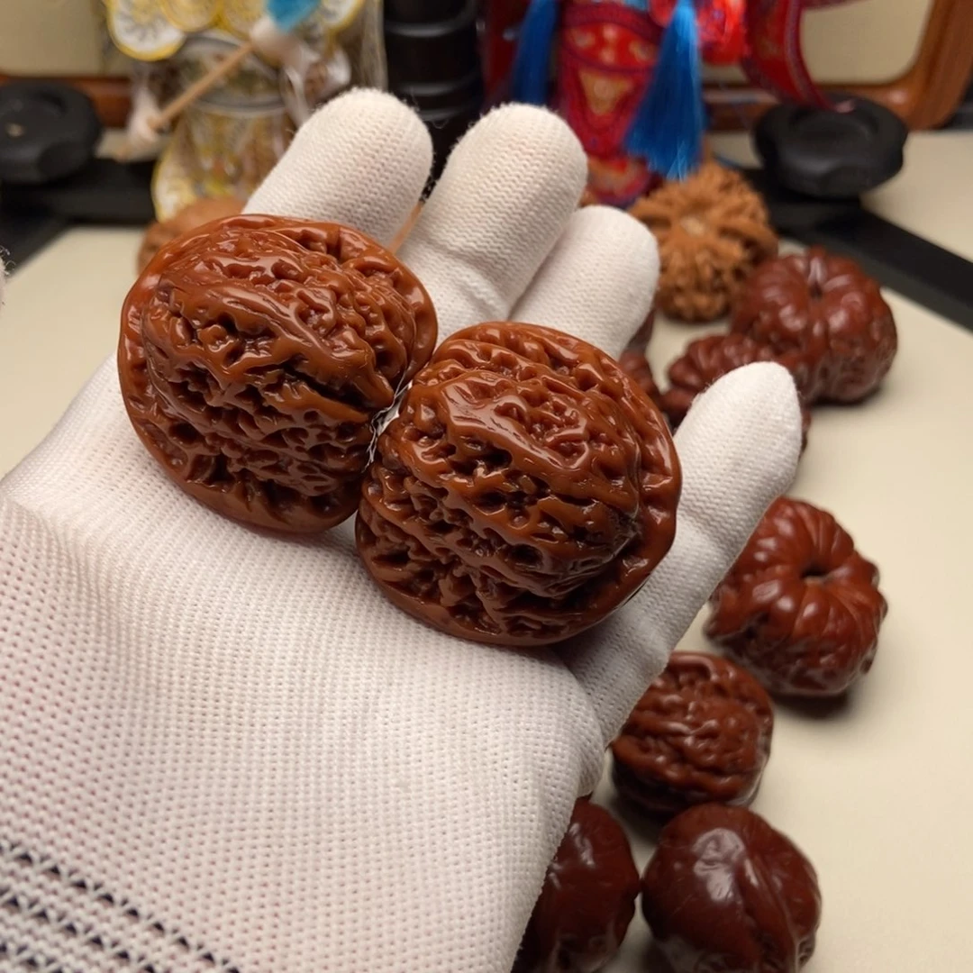 把件文玩核桃果****果南疆