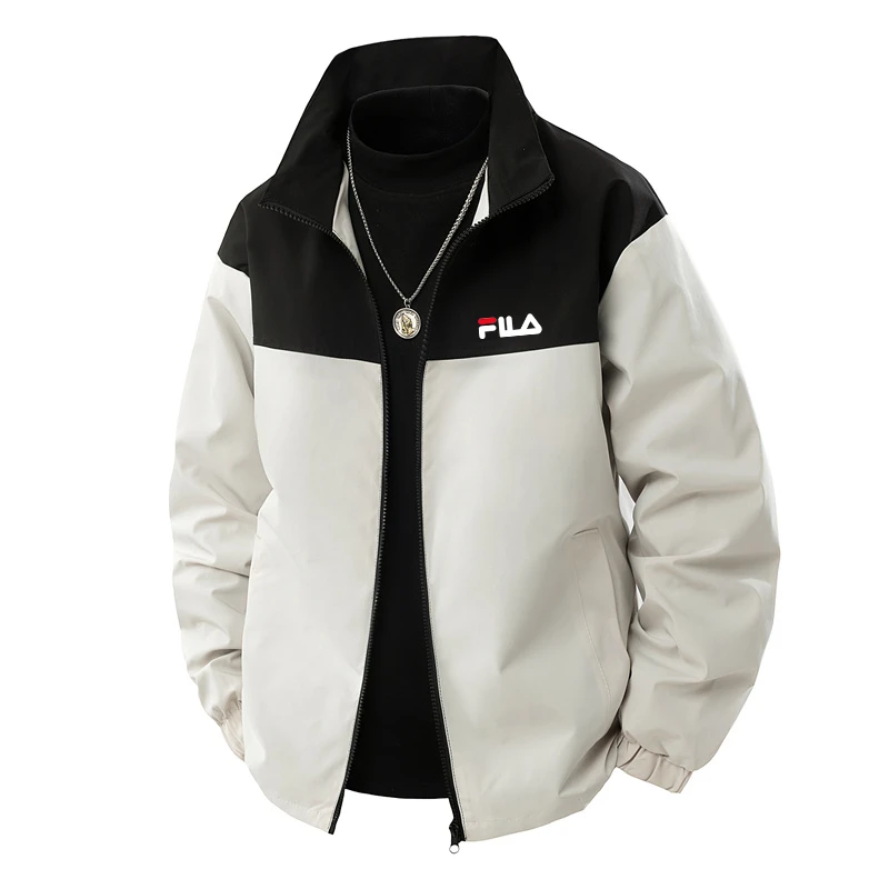 一折专区丨春季秋季立领男士运动夹克潮流防风宽松夹克户外上衣