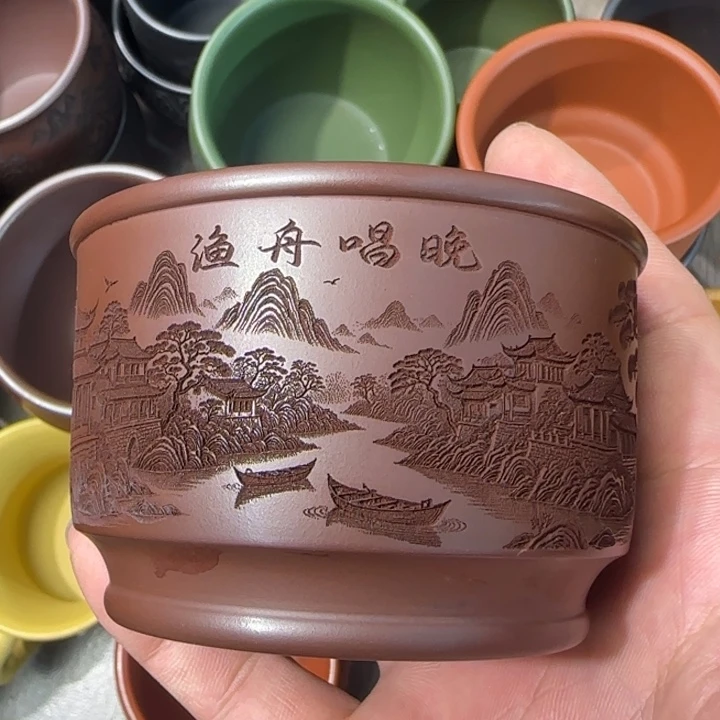 茶杯紫砂全手工制作工艺