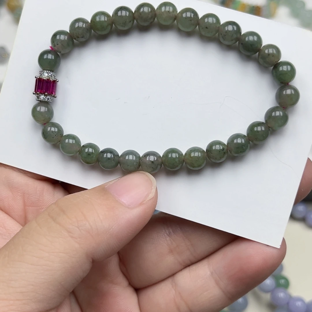 翡翠未镶嵌手链翡翠