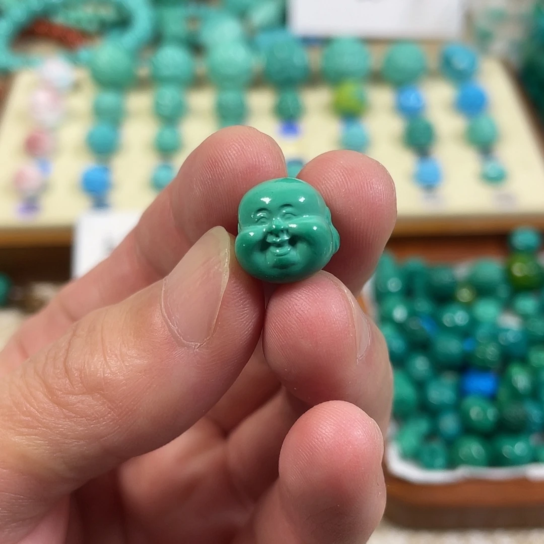 手工雕刻配饰配珠手串尺寸12