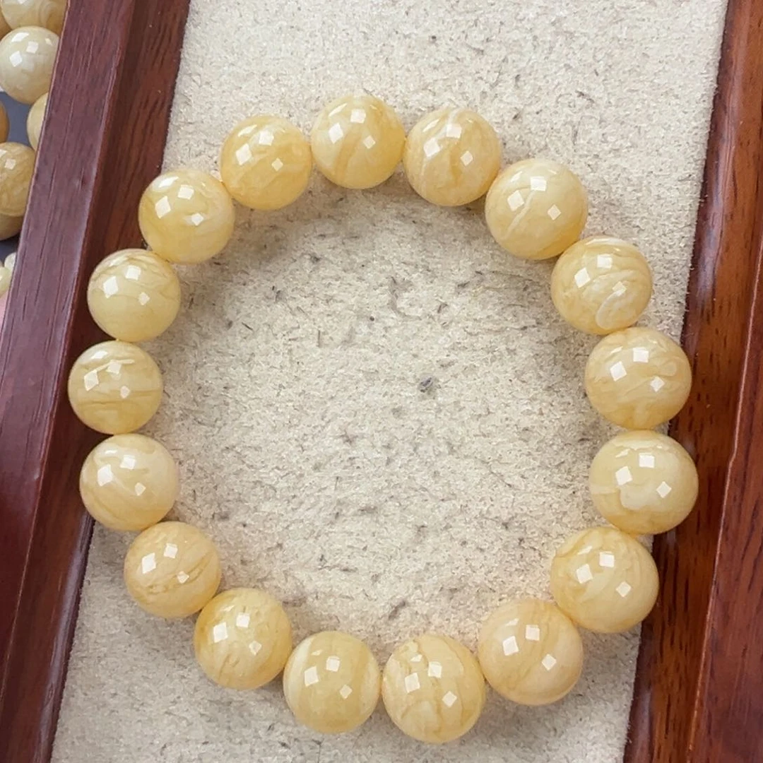 琥珀手链未镶嵌17.36俄料