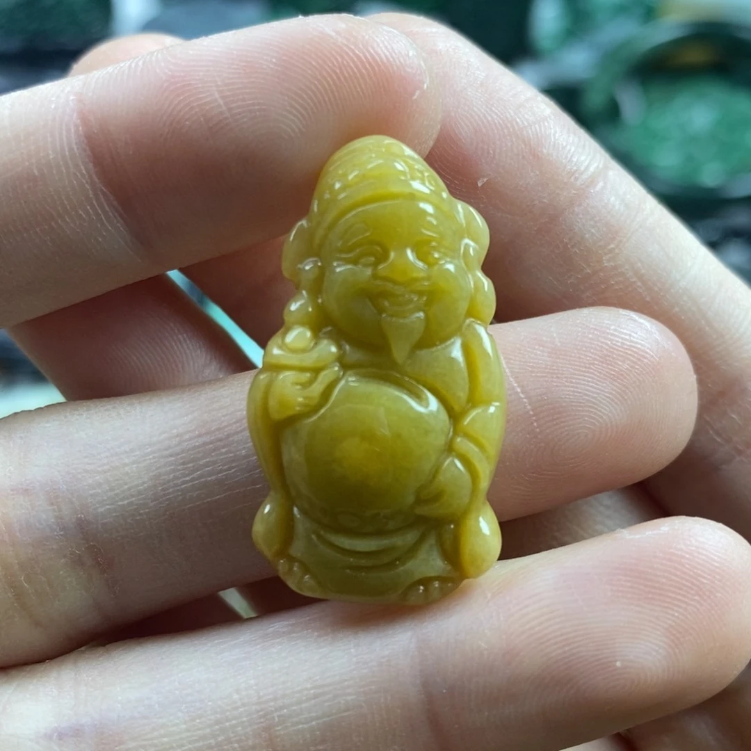 翡翠颈饰未镶嵌吊坠