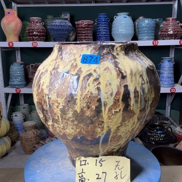 景德镇陶瓷花盆花器874