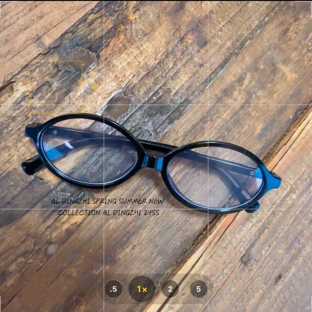 AL DINGZHI 黑色简约百搭高清防蓝光护目眼镜女时尚素颜神器