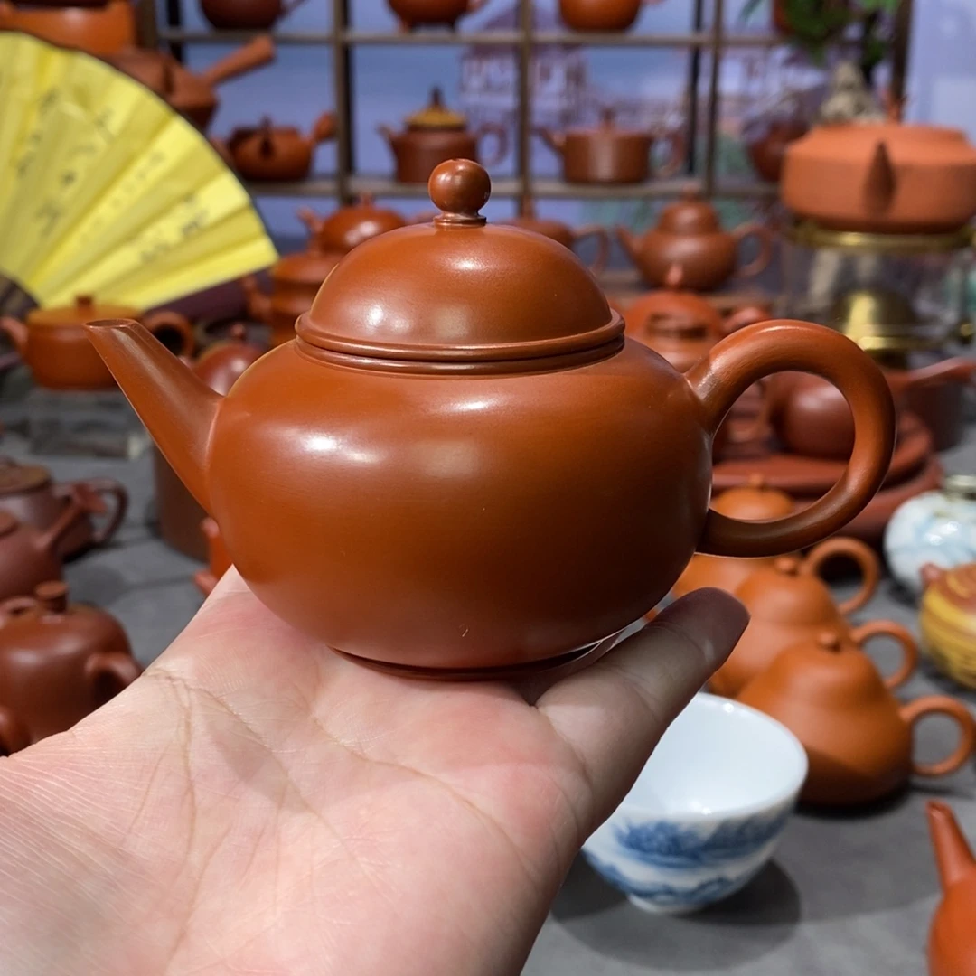 茶壶紫砂吴炫杰朱泥水平130cc