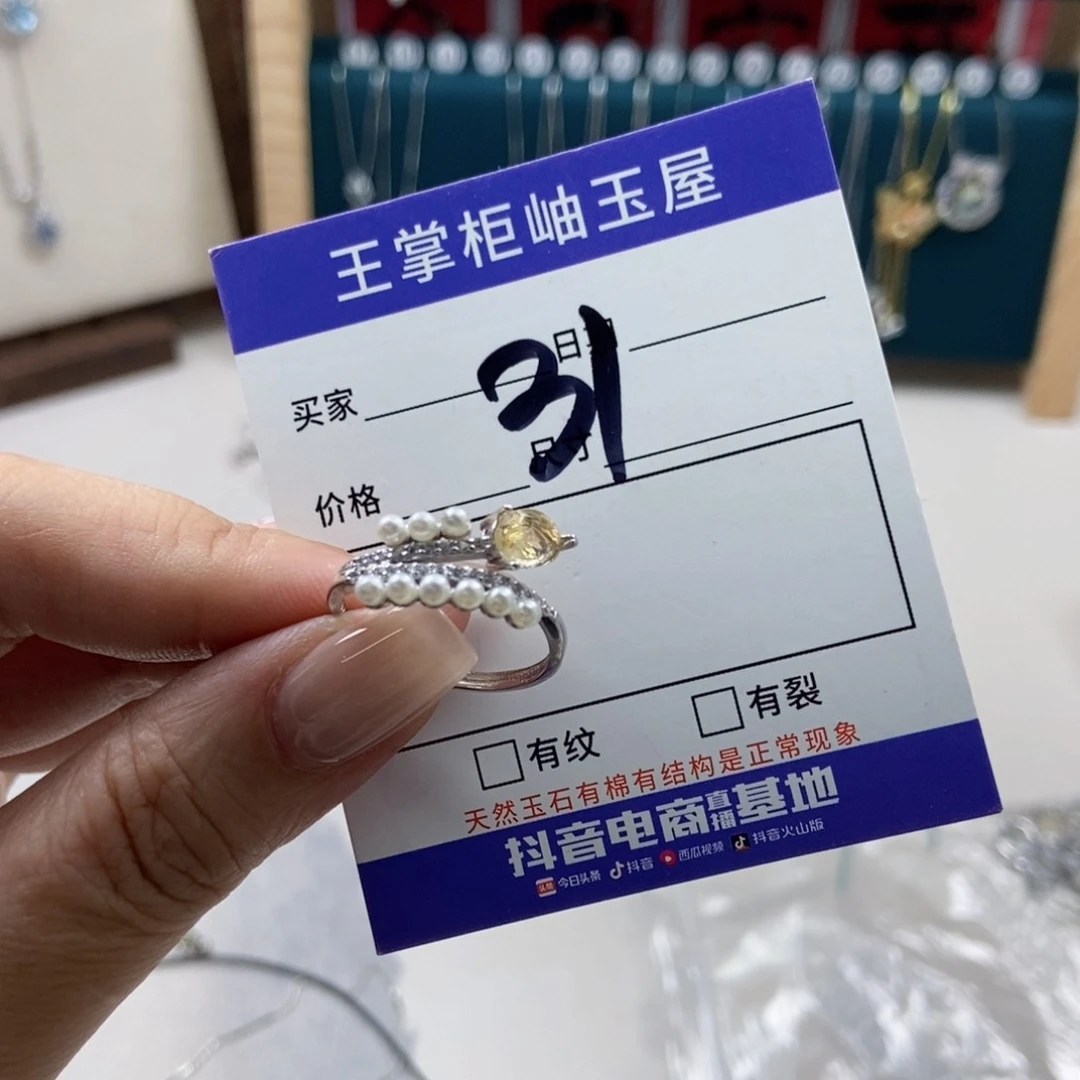 银S925镶嵌颈饰水晶