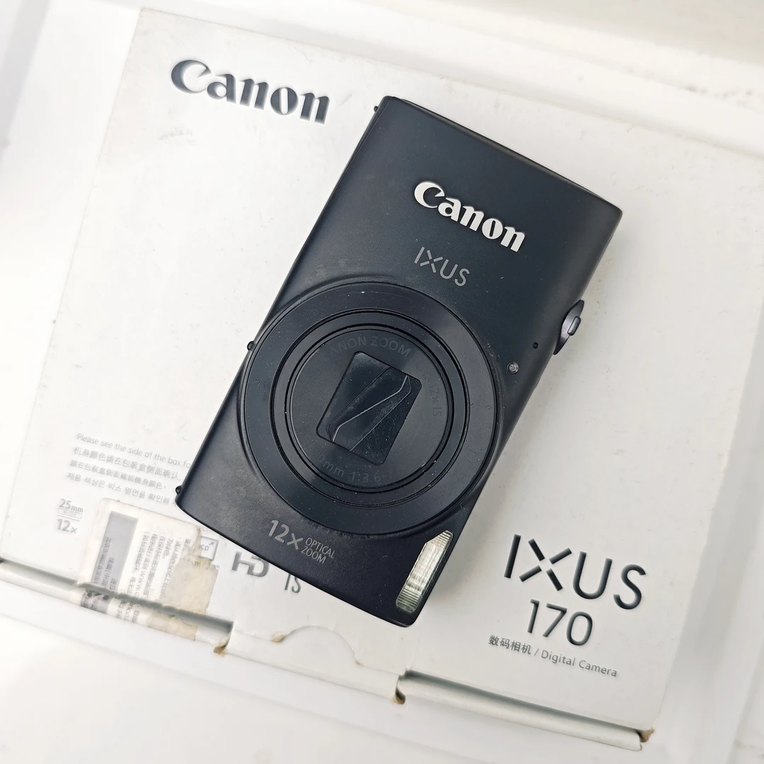 9新 Canon/佳能 ixus170 2000万像素12倍变焦 色彩鲜艳 ccd相机