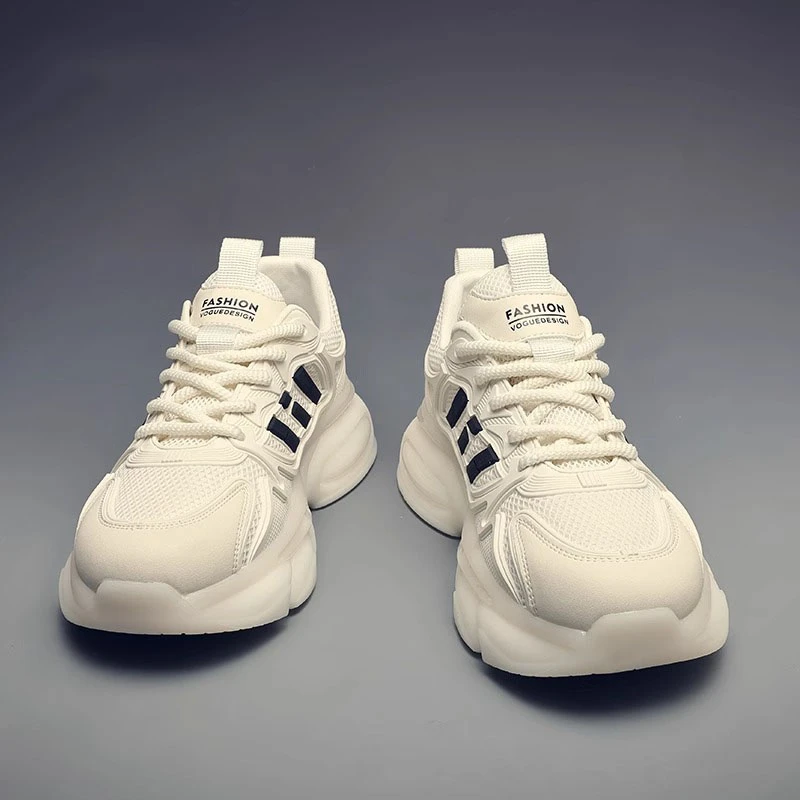 纪诗哲新款老爹男季透气网鞋百搭潮款老爹鞋时尚轻奢明星同款鞋子