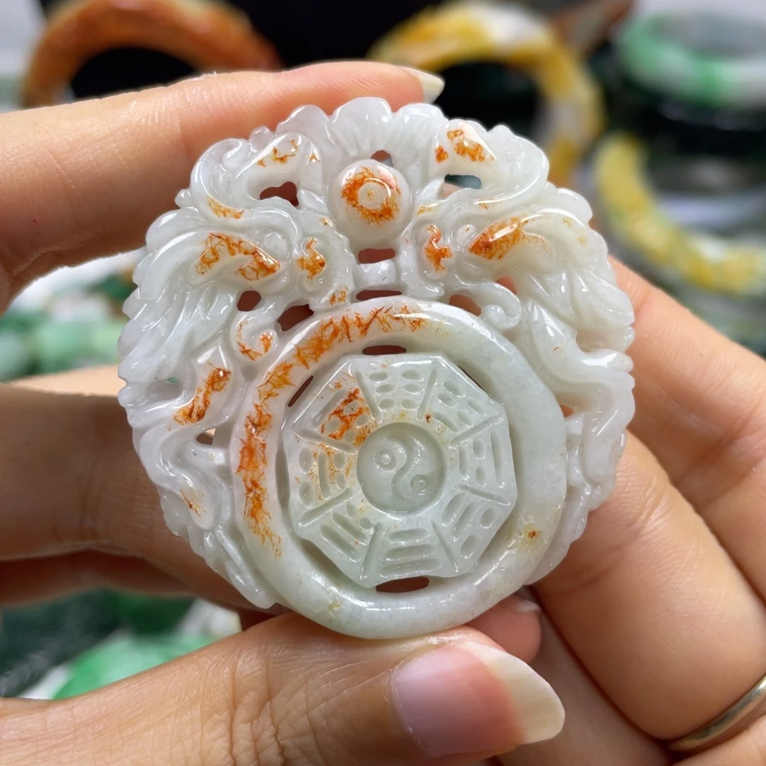 颈饰未镶嵌翡翠牌子