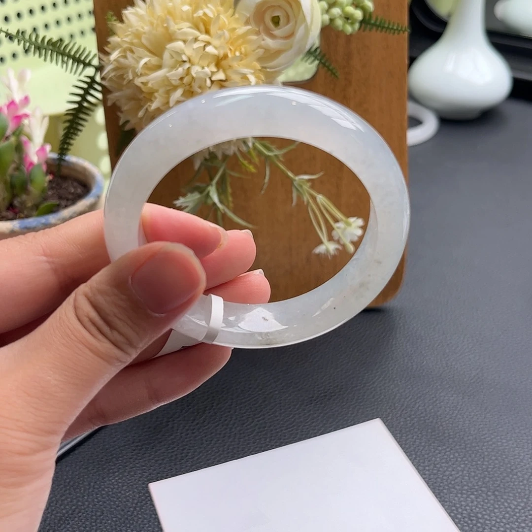 翡翠未镶嵌手镯54-55号16