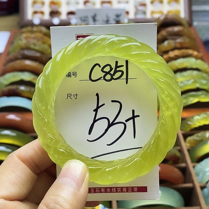 未镶嵌蛇纹石玉手链