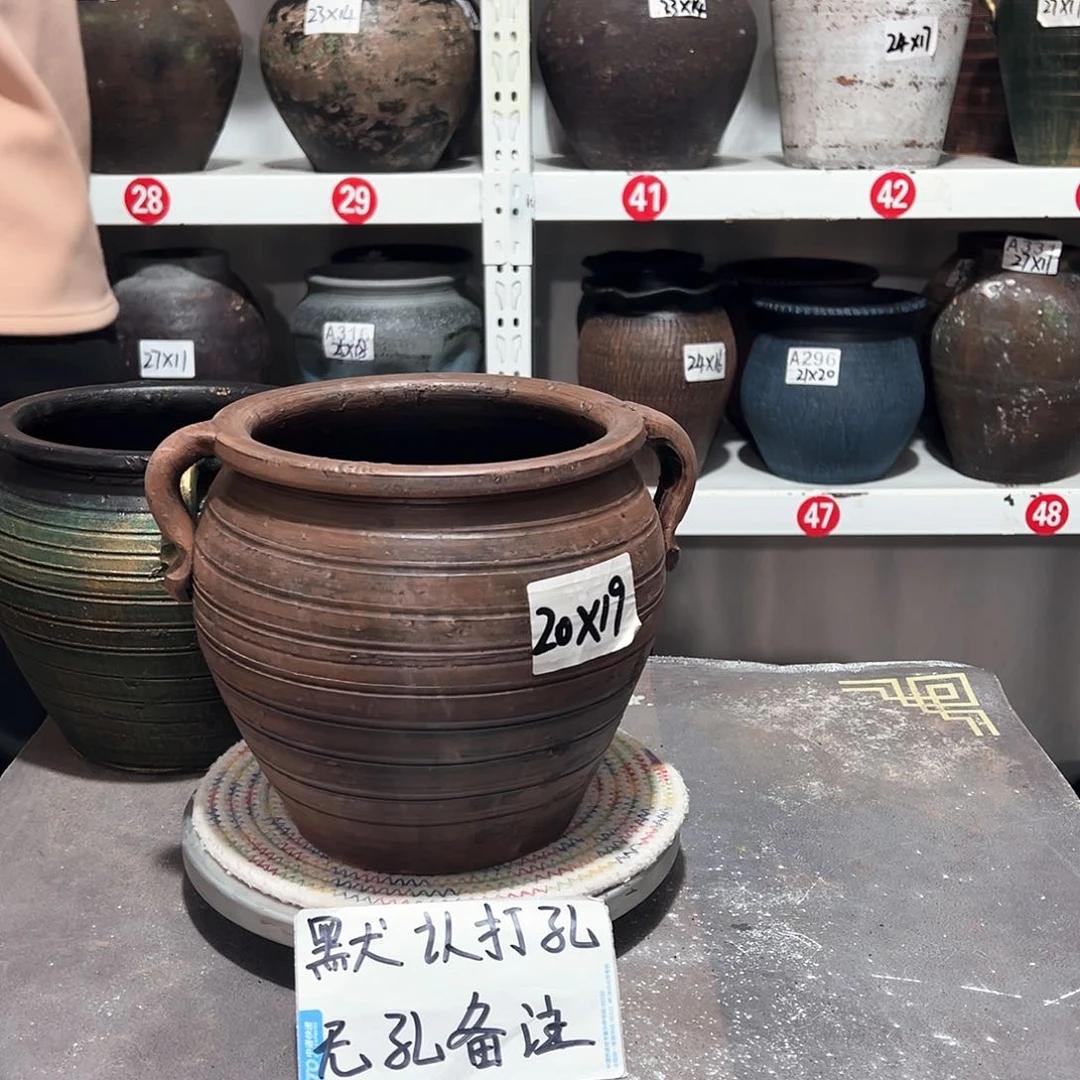 红陶21红色无孔备注