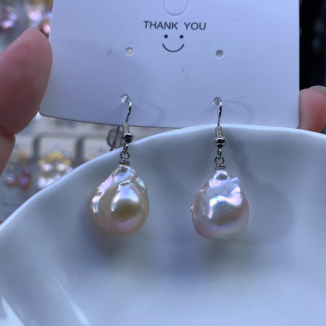 耳饰淡水珍珠合金福利3589有瑕