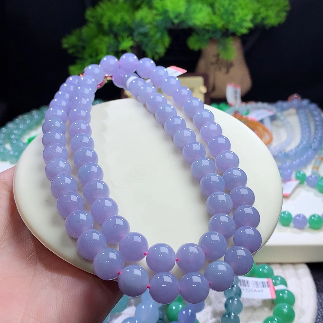 项链未镶嵌翡翠卡10mm