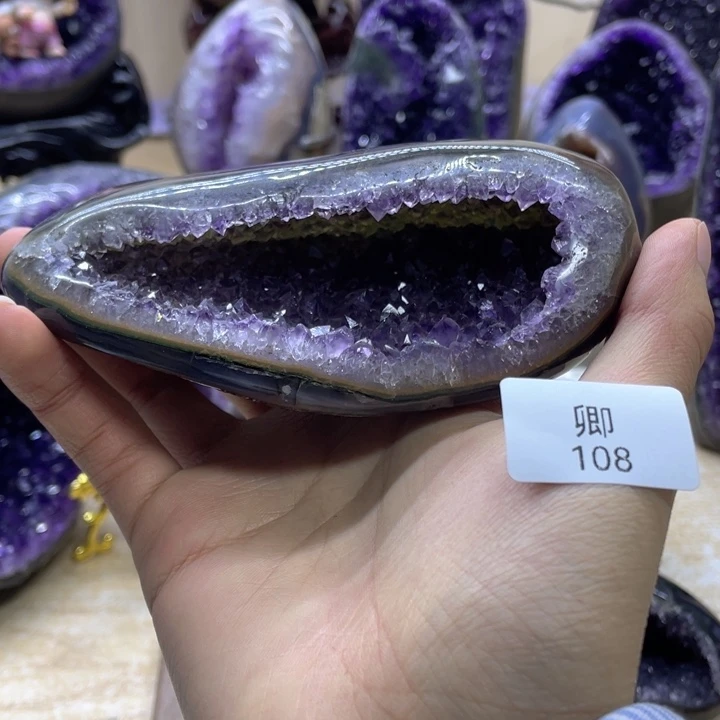 未镶嵌珠宝半成品紫晶