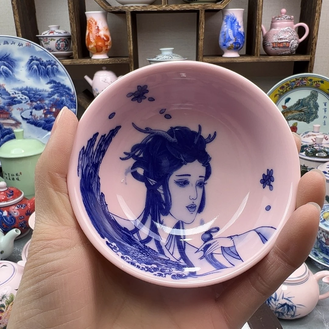 陶摆件景德镇陶瓷567老厂瓷60
