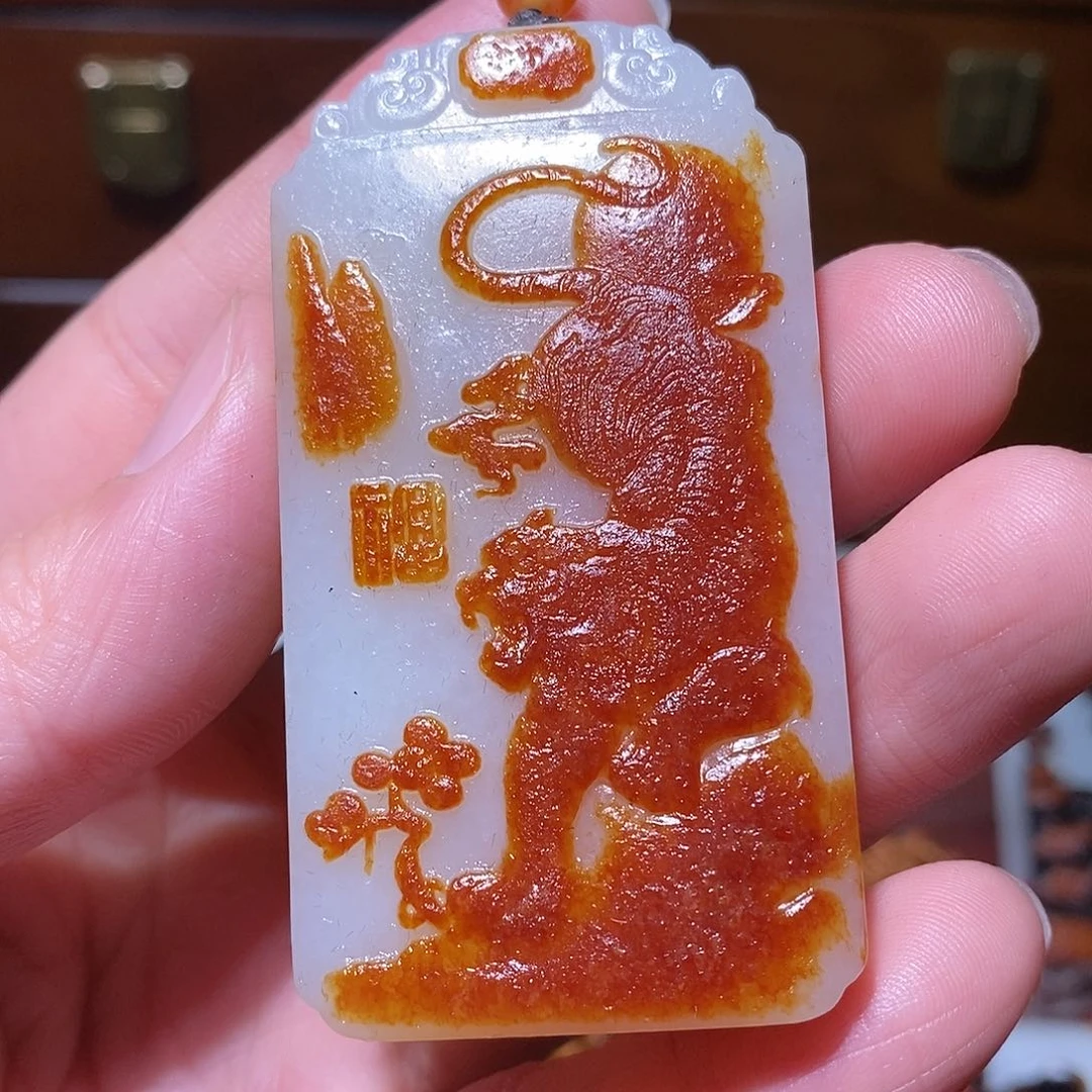 和田玉挂件未镶嵌