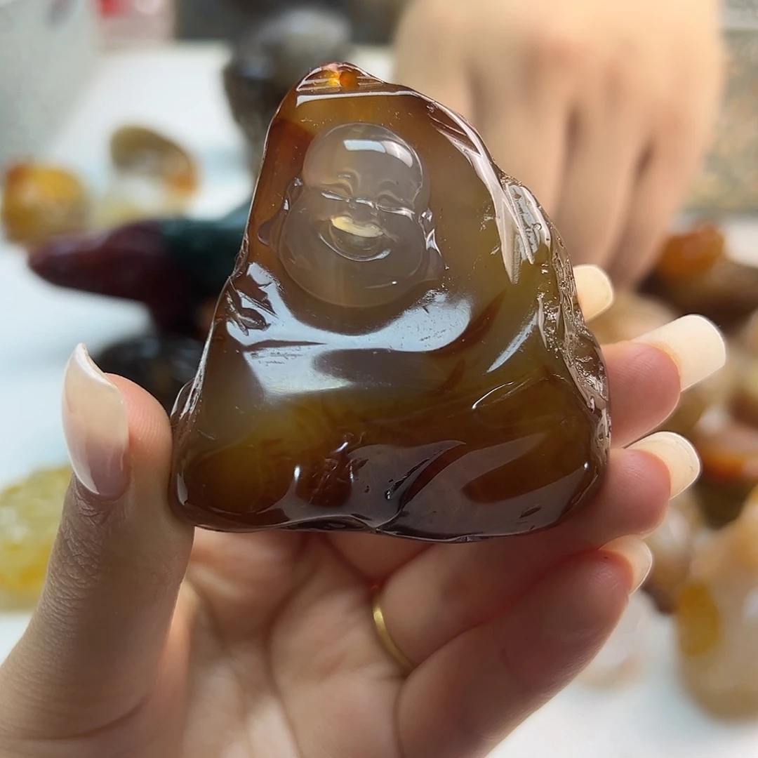 玛瑙/玉髓未镶嵌吊坠(不含链)