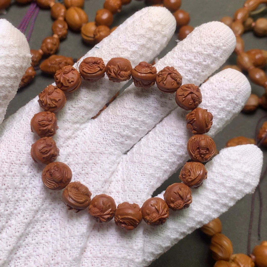 橄榄核手串/手链1.2 桃核