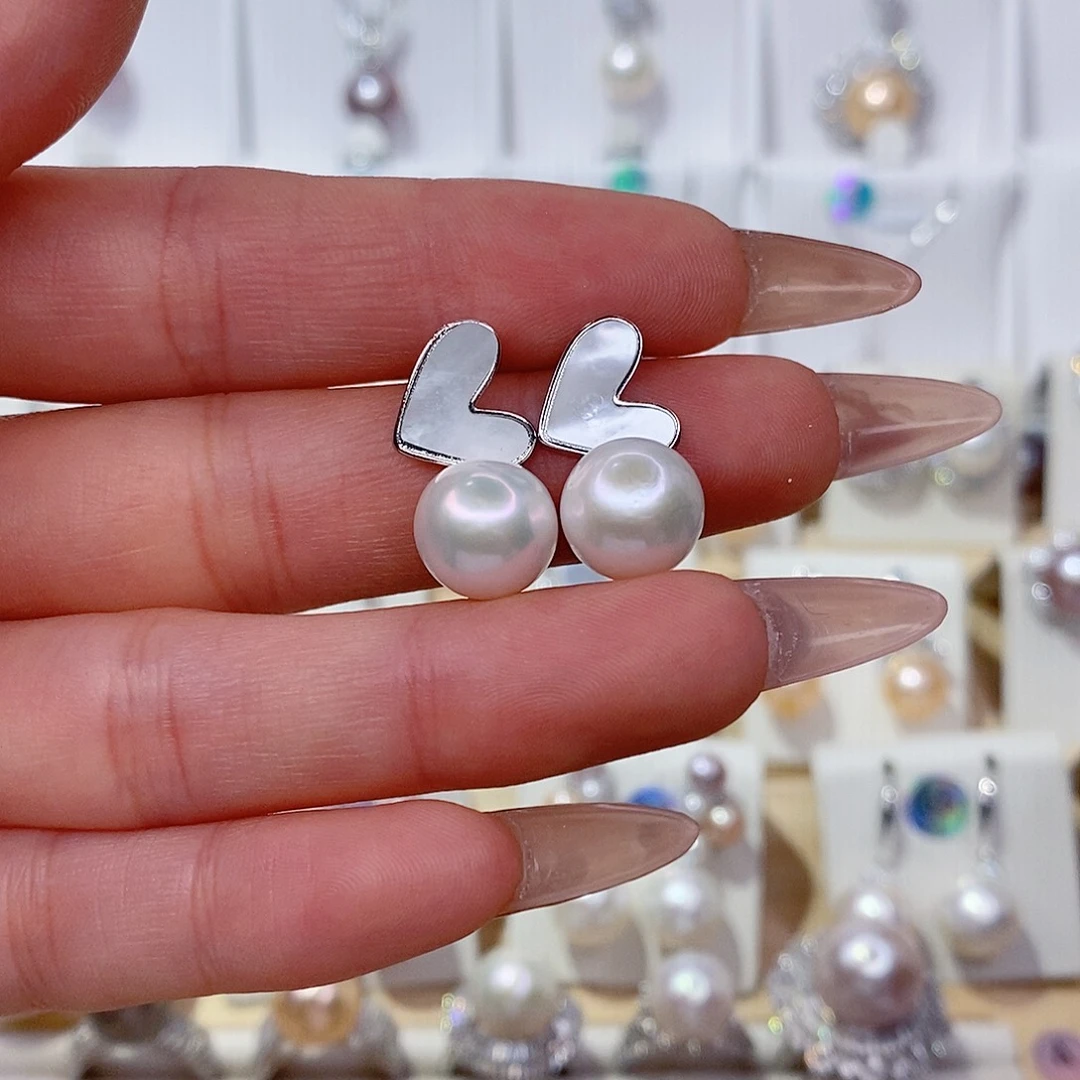 未镶嵌耳饰淡水珍珠