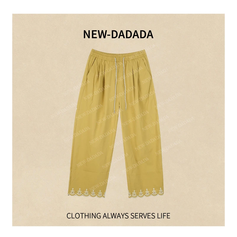 利达 NEW DADADA【夏屿远征】时尚休闲百搭夏季女设计感裤子SDK2784