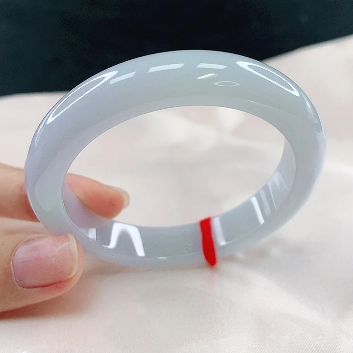 翡翠未镶嵌手镯圈51.4，79093