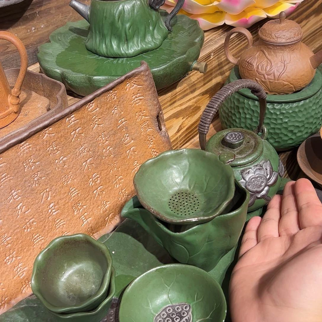 原矿粗陶裸烧工艺，越养越润出彩