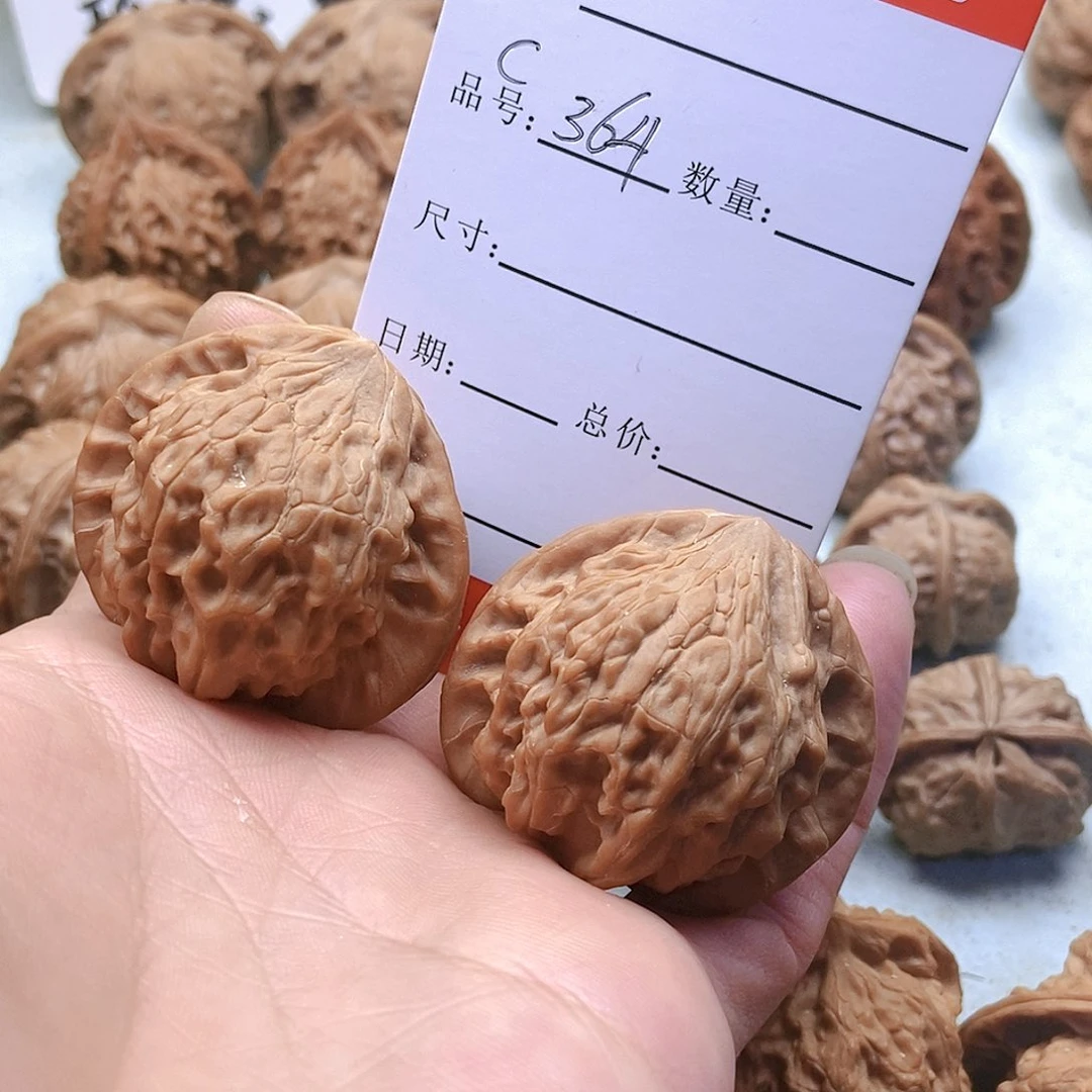 把件桃核364号七步沟40尺蜡皮