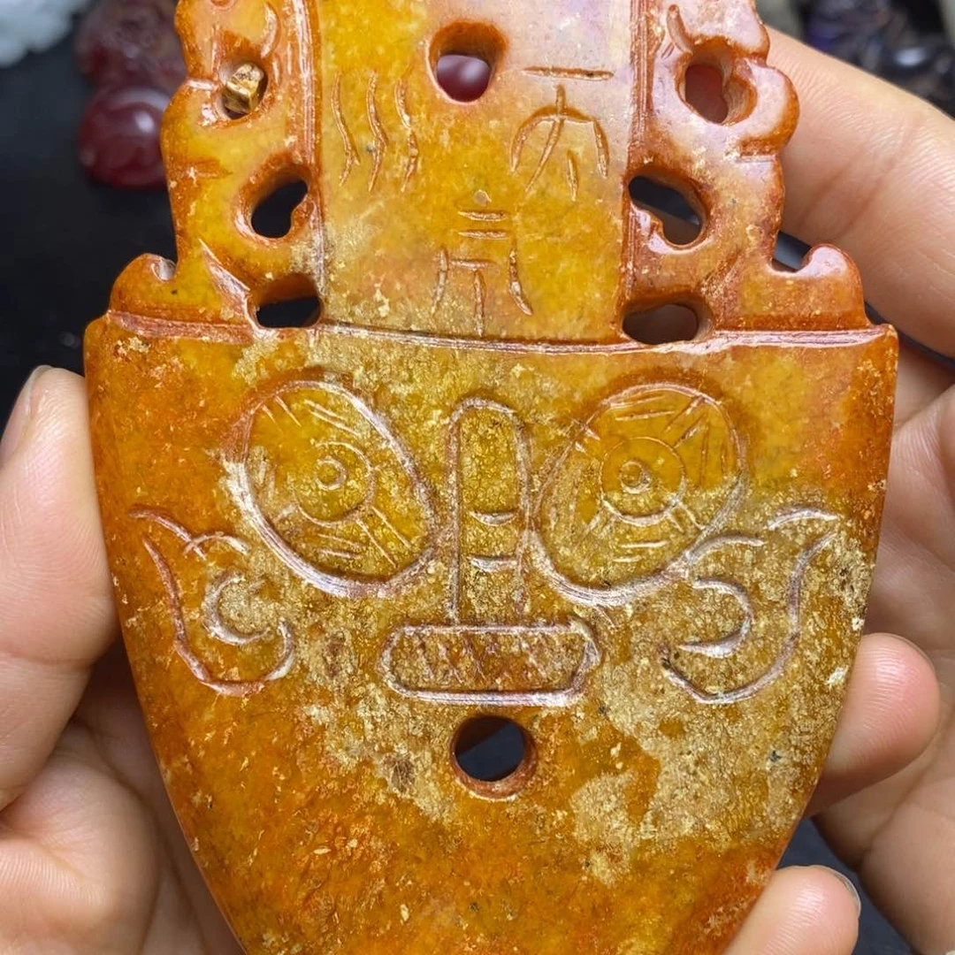 未镶嵌和田玉（糖玉）挂件