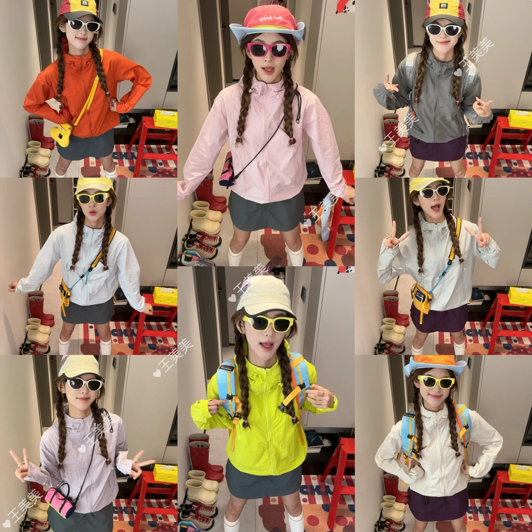 【ABTM】凉感宽松男女同款冰丝透气户外防晒衣女式防紫外线