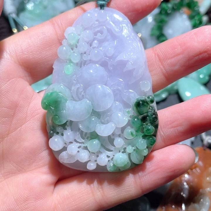 【闪购商品】翡翠颈饰未镶嵌天然翡翠