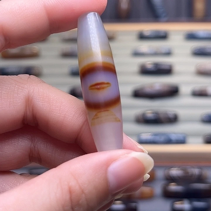 升***哥玛瑙/玉髓合金颈饰