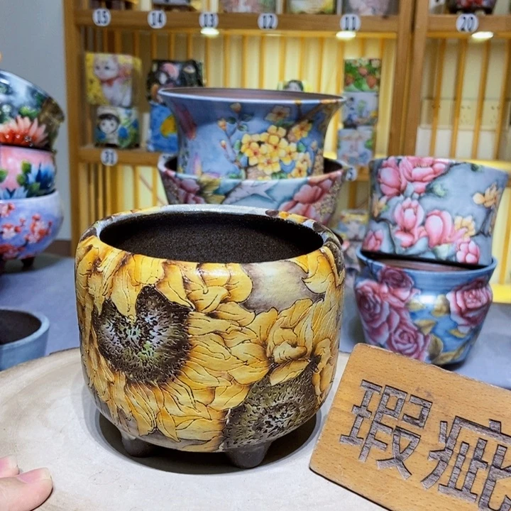 景德镇艺术手绘作品