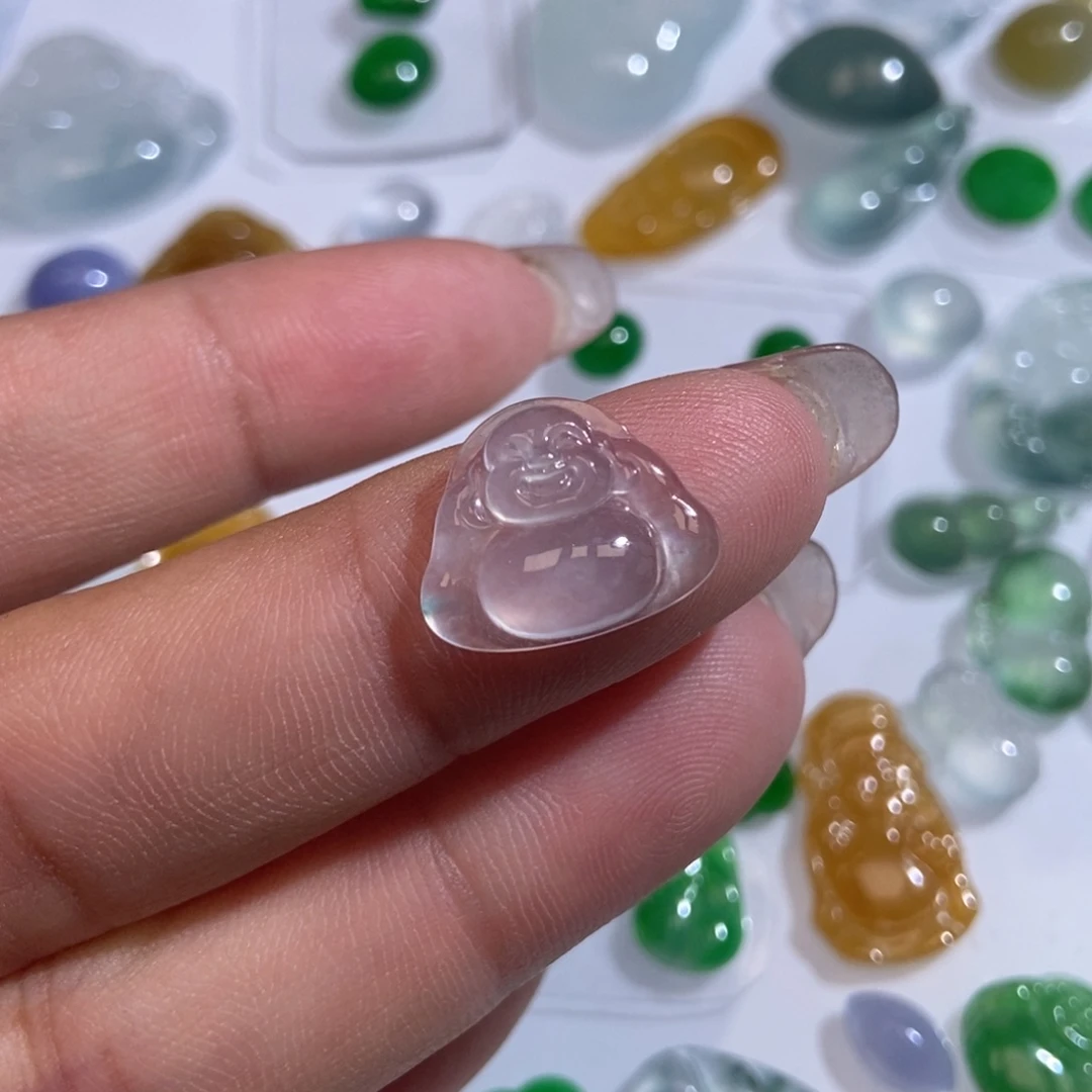 未镶嵌定制翡翠翡翠12.5/15.5/3.1