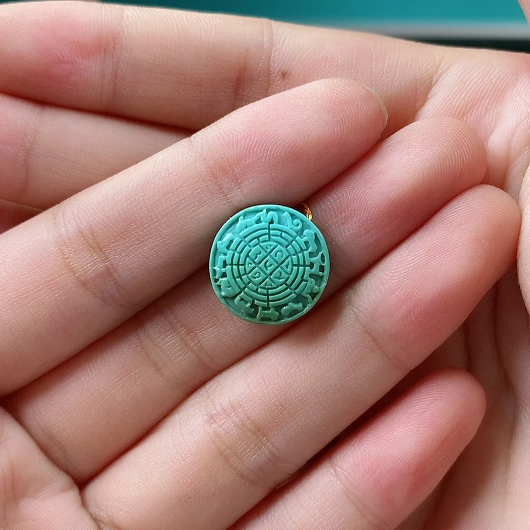 未镶嵌绿松石珠宝奇石