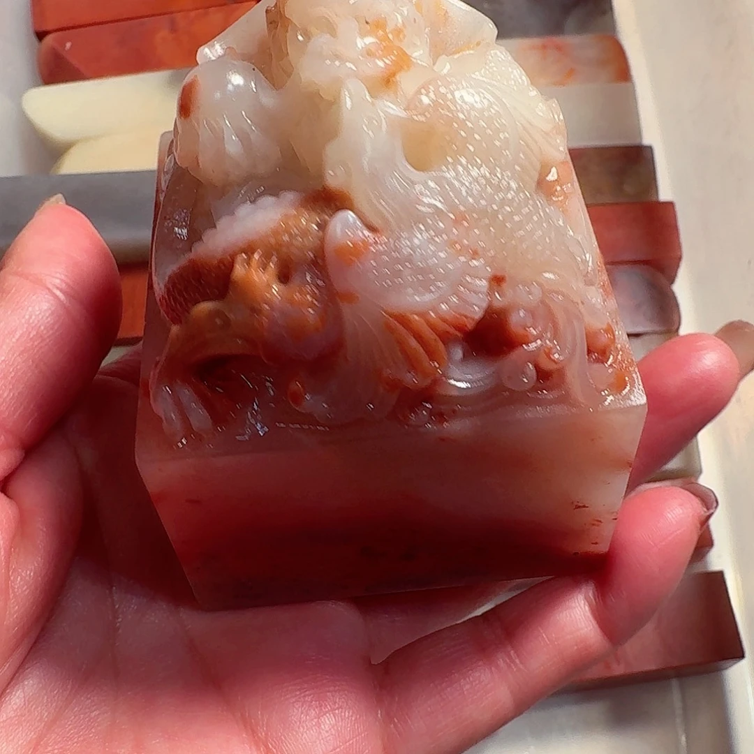 寿山石印石老挝石