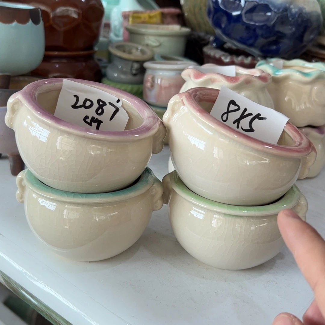 陶瓷陶瓷多肉花盆@@2087